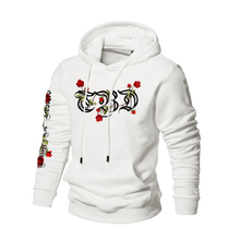Load image into Gallery viewer, TBD Rose Hoodie - Pure White