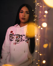 Load image into Gallery viewer, TBD Rose Hoodie - Pure White