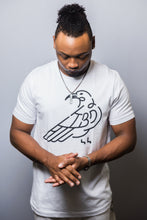 Load image into Gallery viewer, OG TBD Raven T-Shirt - Pure White / Majestic Black
