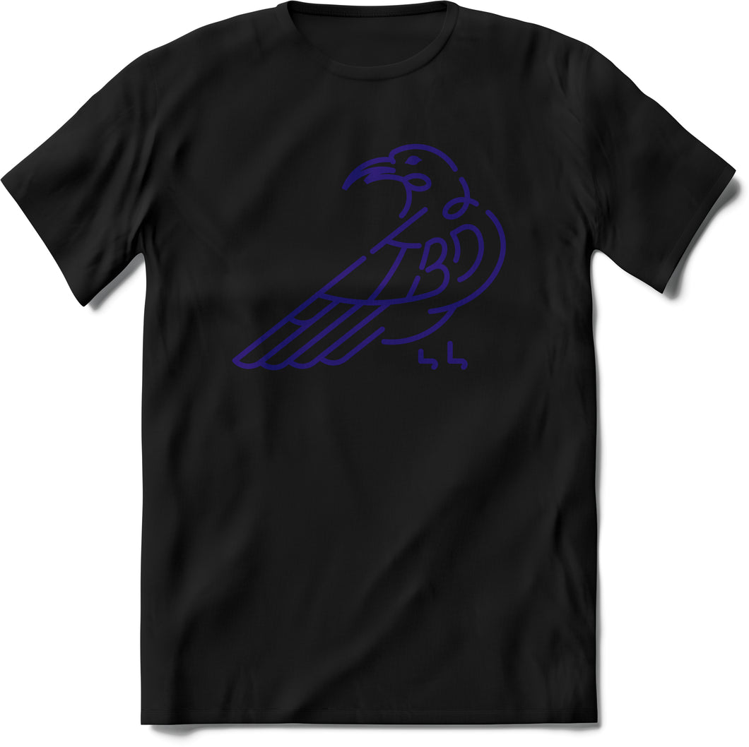 OG TBD Raven T-Shirt - Majestic Black / Pleasure Purple
