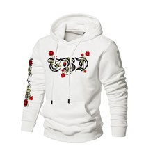 Load image into Gallery viewer, TBD Rose Hoodie - Pure White

