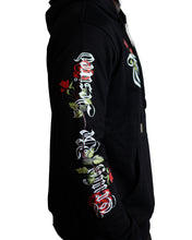 Load image into Gallery viewer, TBD Rose Hoodie - Majestic Black
